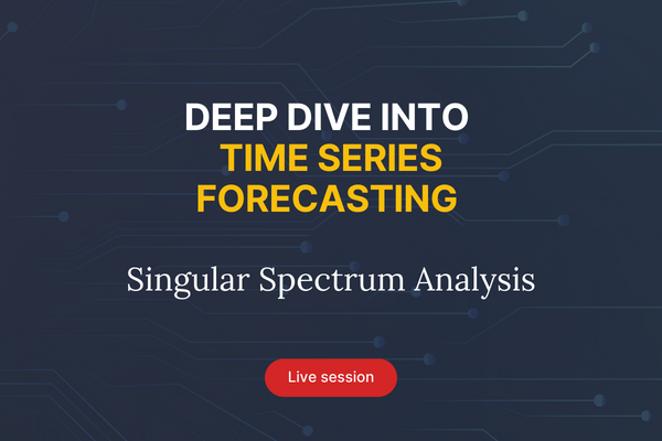 Deep Dive into Time Series - Singular Spectrum Analysis