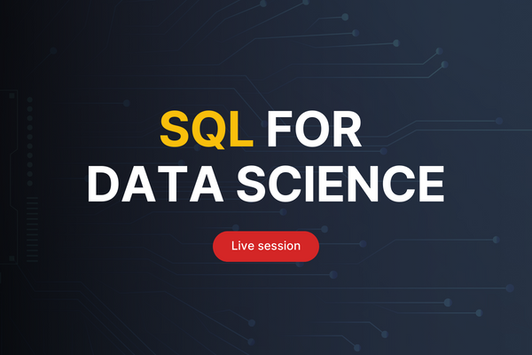 Live SQL for Data Science